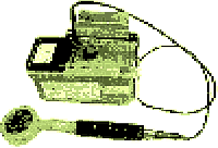 A pixelated Geiger counter with pancake type probe