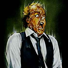 A movie poster for the movie Scanners (1981)